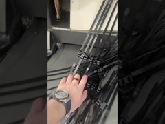 UVrückzahn-Nylonkabelbinder-Schwarz-wiederverwendbare Kabel-Zipplastikbindungen