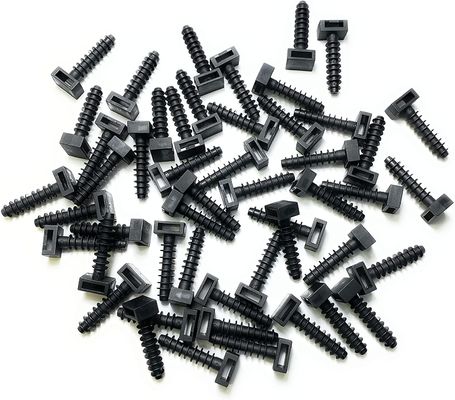 Masonry Mounts Cable Tie Accessories 8mm Wall Knock In Plug Cable Tie Holders