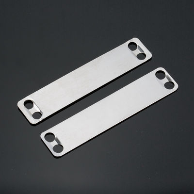 316 SS Cable Tag Plate Gravure Printing Laser Printing Metal Cable Labels Marker